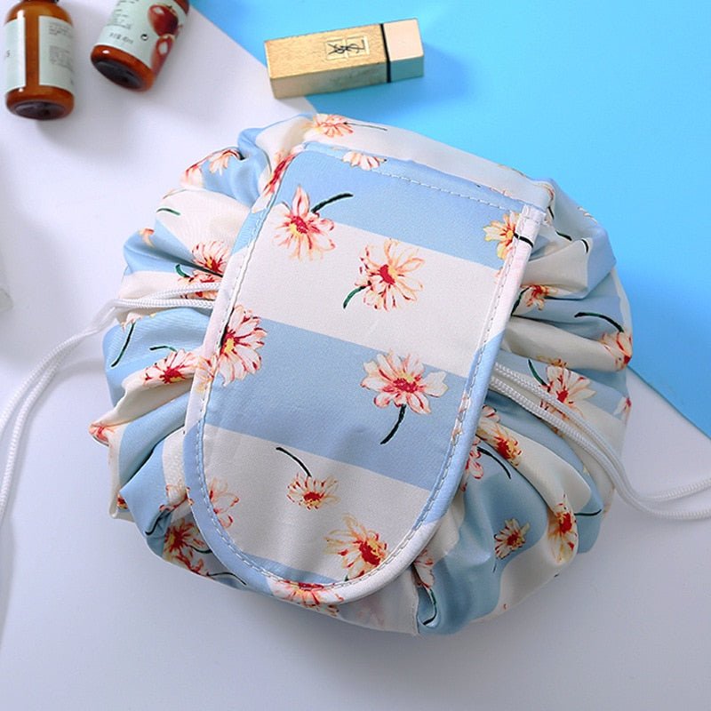 Women Drawstring Cosmetic Bag Travel Storage Makeup Bag Organizer Female Make Up Pouch Portable Waterproof Toiletry Beauty Case - StarJam Gifts