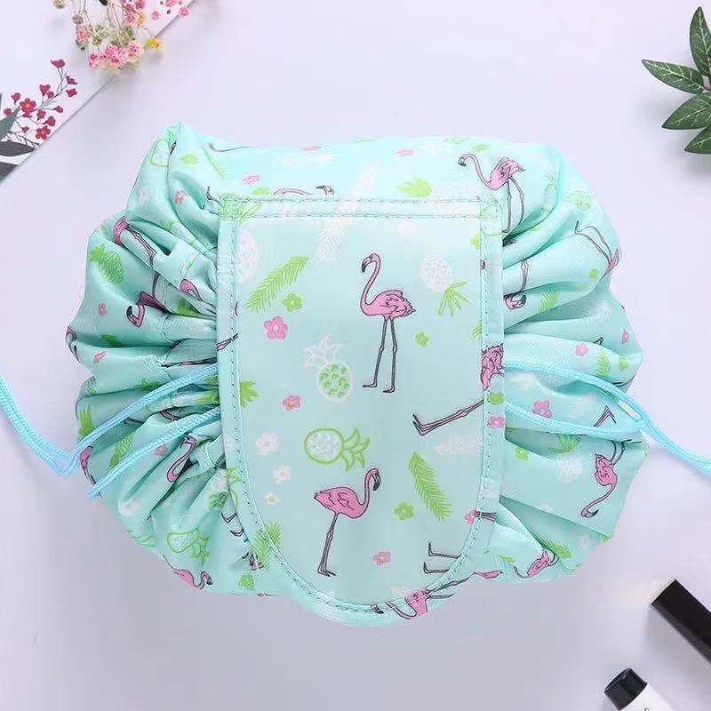 Women Drawstring Cosmetic Bag Travel Storage Makeup Bag Organizer Female Make Up Pouch Portable Waterproof Toiletry Beauty Case - StarJam Gifts