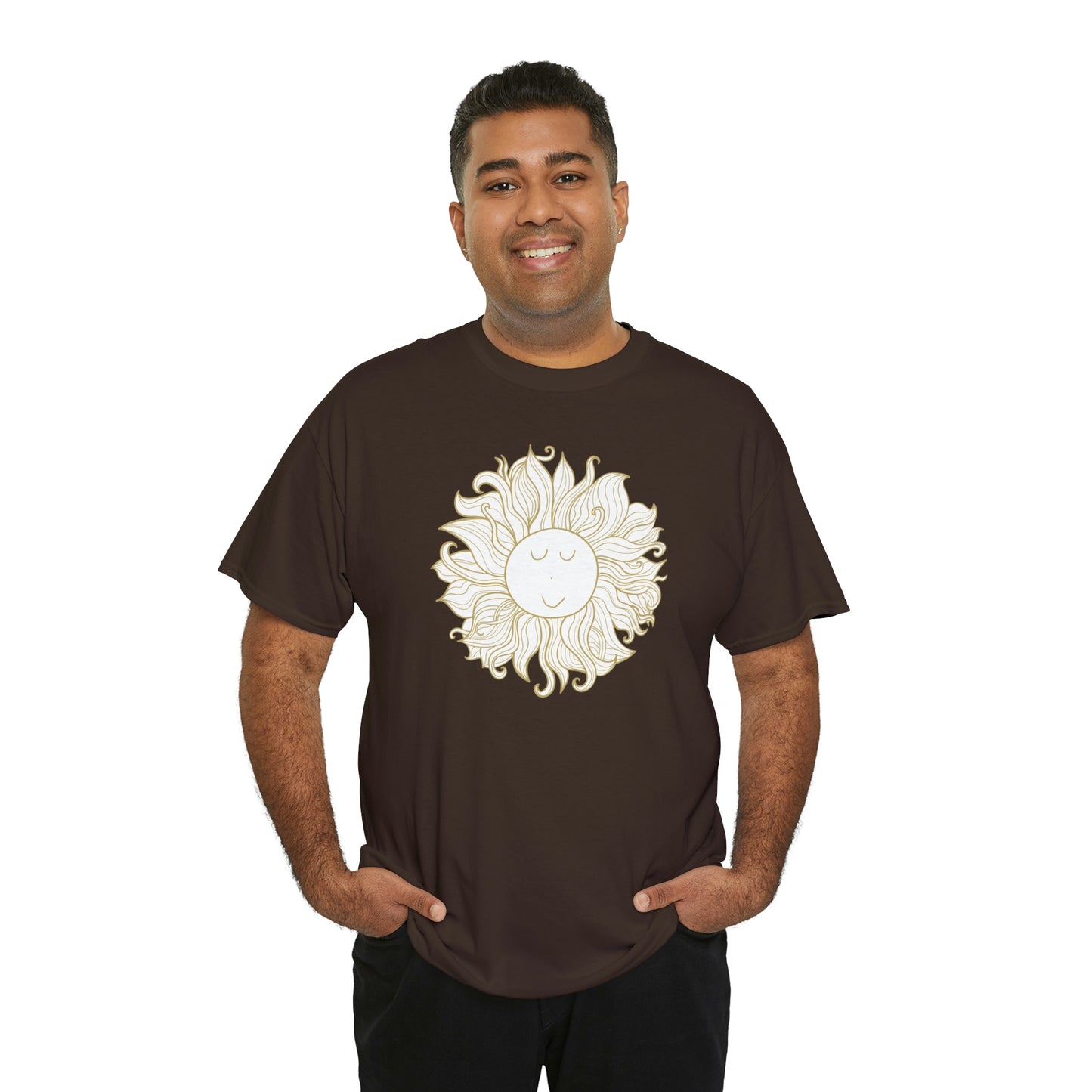 Happy Sun Motivational T-shirt - Inspiring Graphic Tee For Men And Women | Inspiring Words | Positive Vibes | Unique Design | Perfect Gift | Best Quality Tee