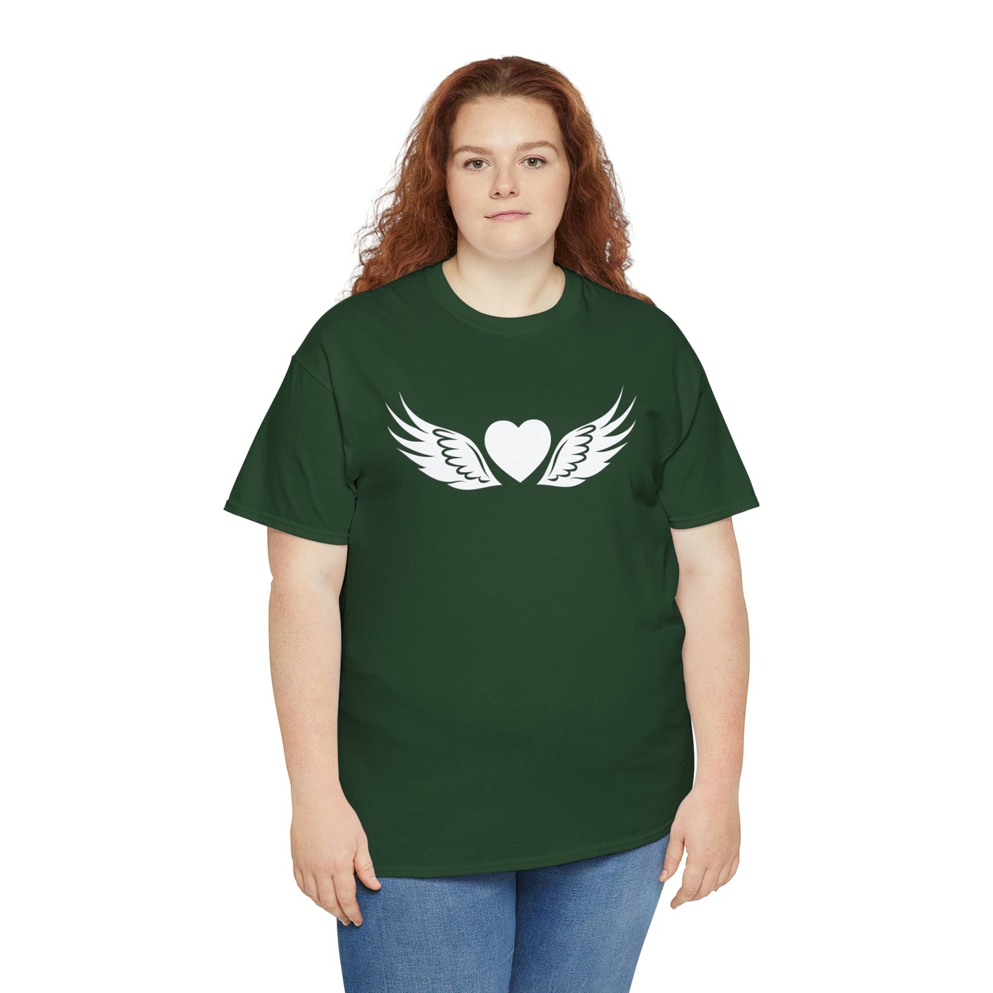 Heart Angel Motivational T-shirt - Inspiring Graphic Tee For Men And Women | Inspiring Words | Positive Vibes | Unique Design | Perfect Gift | Best Quality Tee