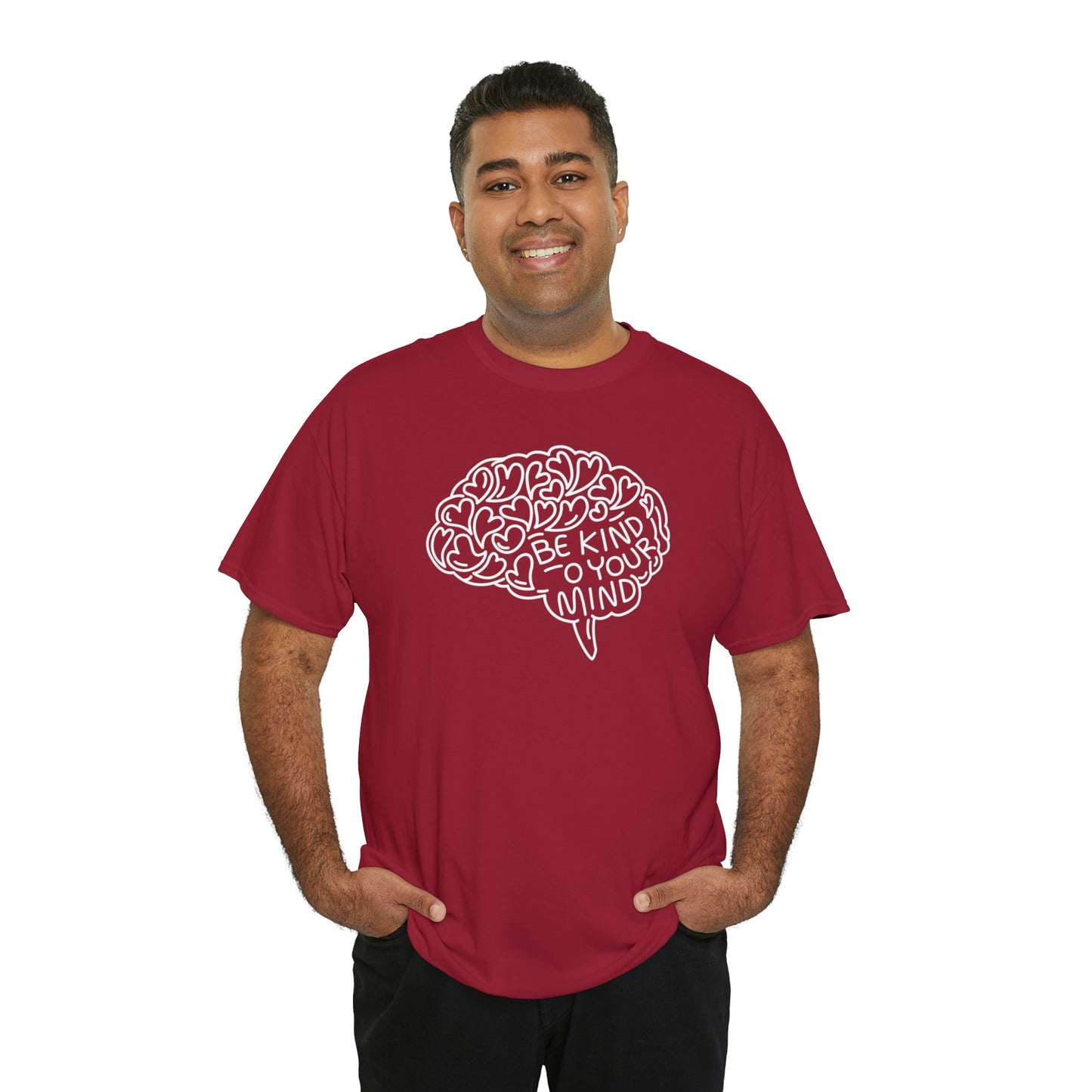 Kind Mind Motivational T-shirt - Inspiring Graphic Tee For Men And Women | Inspiring Words | Positive Vibes | Unique Design | Perfect Gift | Best Quality Tee