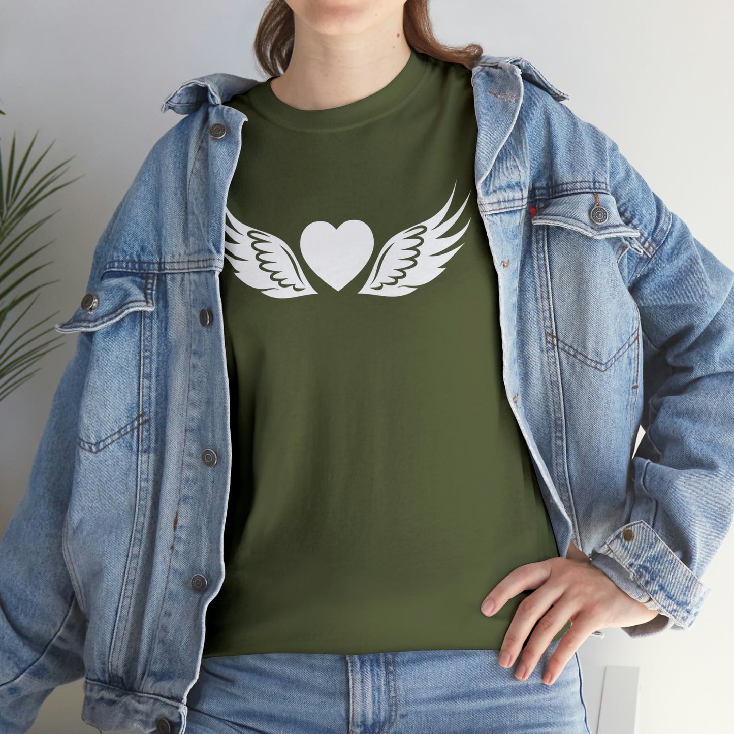 Heart Angel Motivational T-shirt - Inspiring Graphic Tee For Men And Women | Inspiring Words | Positive Vibes | Unique Design | Perfect Gift | Best Quality Tee