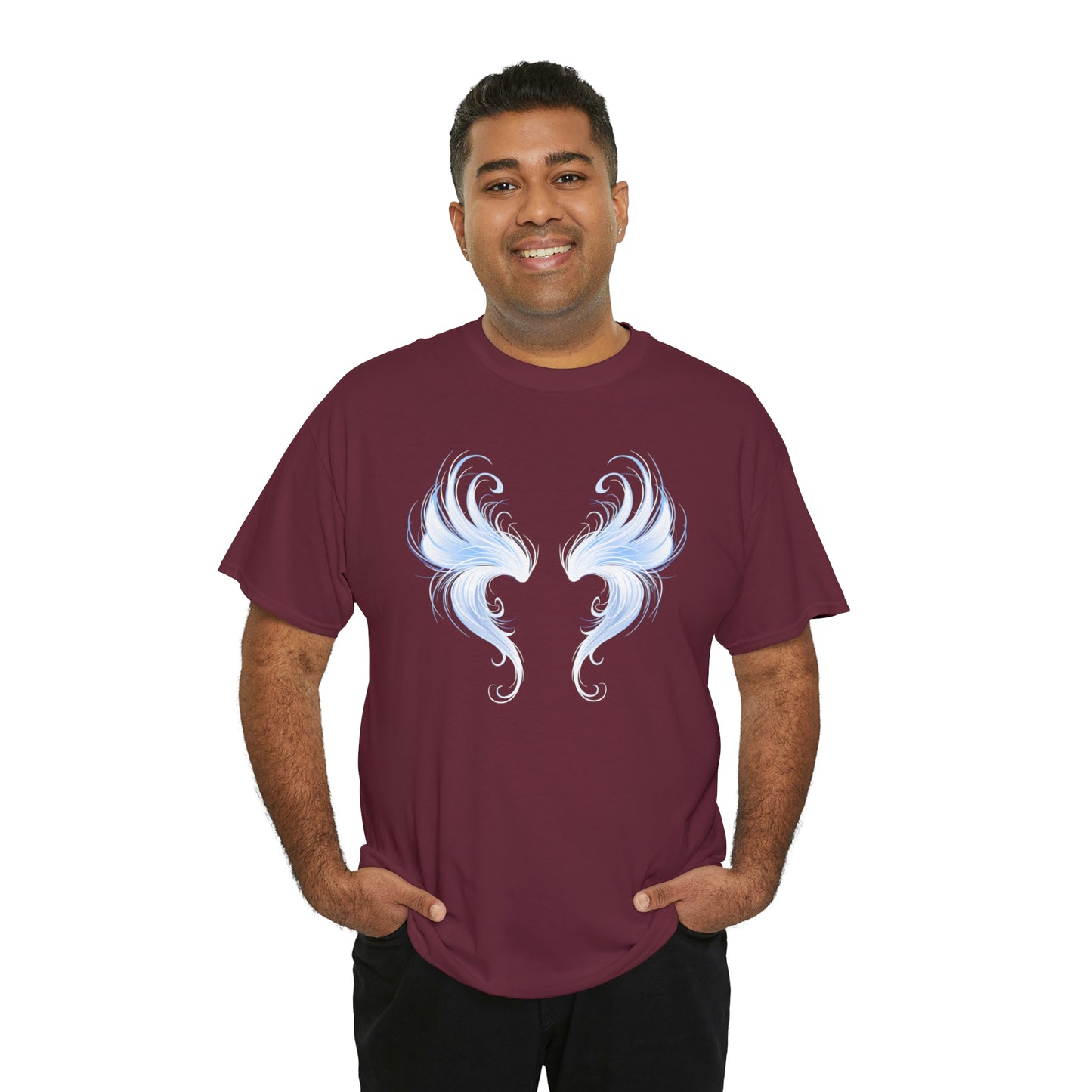 Angel Wing Motivational T-shirt - Inspiring Graphic Tee For Men And Women | Inspiring Words | Positive Vibes | Unique Design | Perfect Gift | Best Quality Tee