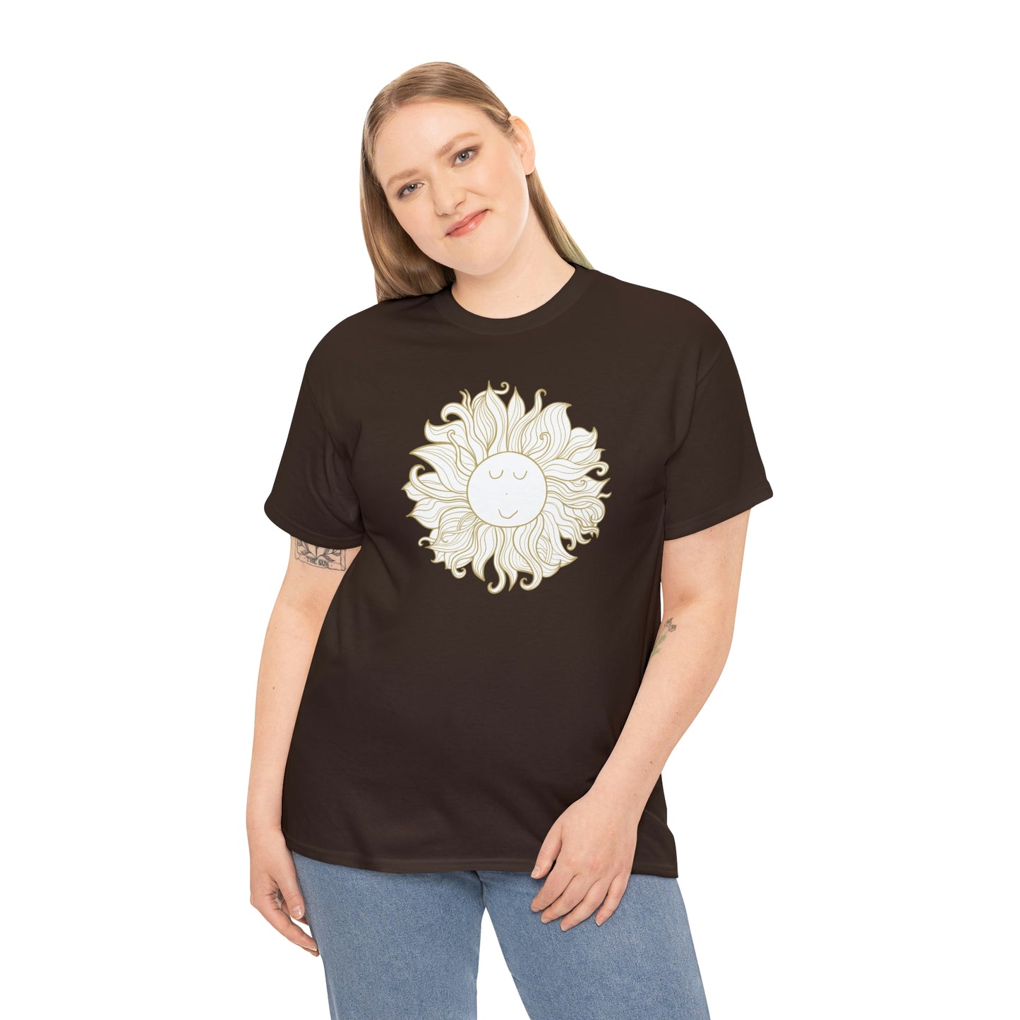 Happy Sun Motivational T-shirt - Inspiring Graphic Tee For Men And Women | Inspiring Words | Positive Vibes | Unique Design | Perfect Gift | Best Quality Tee