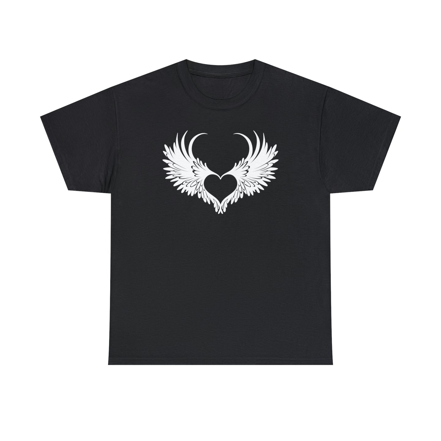 Angel Heart Motivational T-shirt - Inspiring Graphic Tee For Men And Women | Inspiring Words | Positive Vibes | Unique Design | Perfect Gift | Best Quality Tee