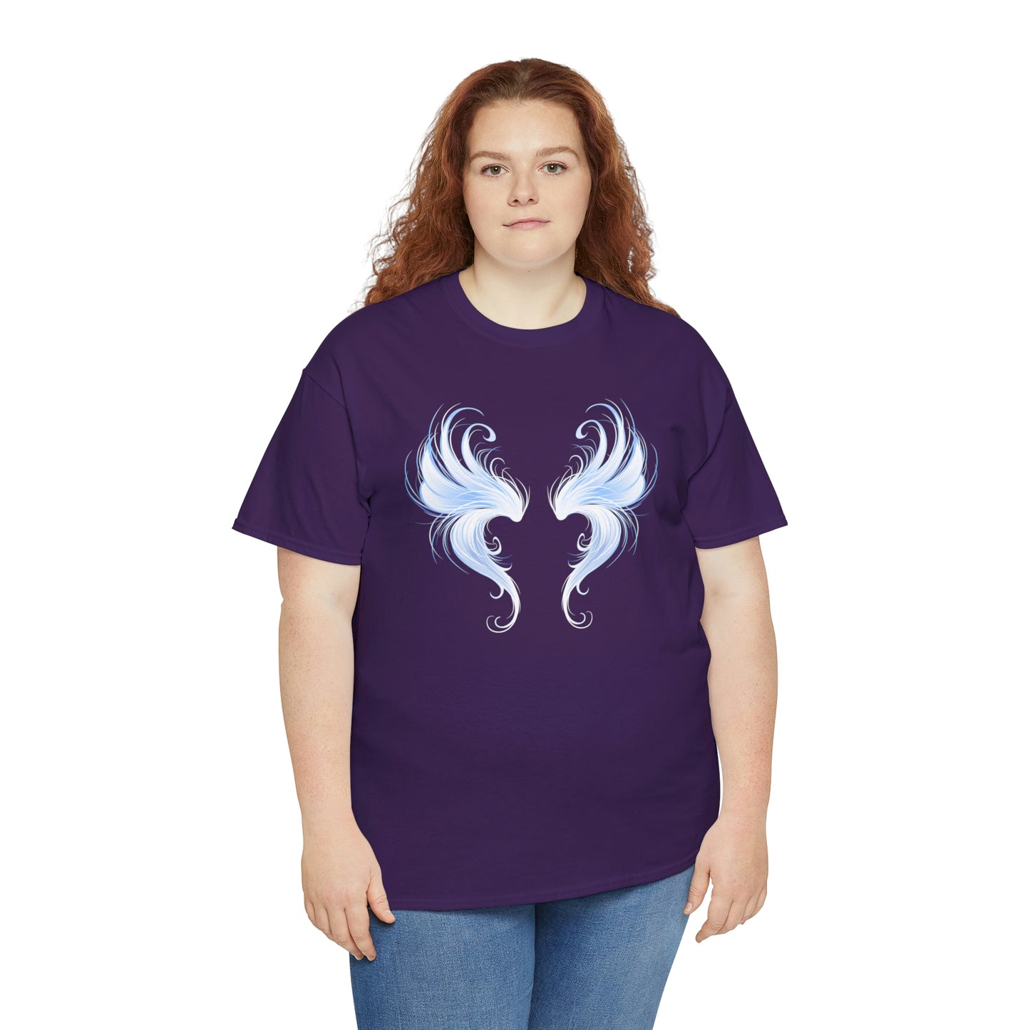 Angel Wing Motivational T-shirt - Inspiring Graphic Tee For Men And Women | Inspiring Words | Positive Vibes | Unique Design | Perfect Gift | Best Quality Tee
