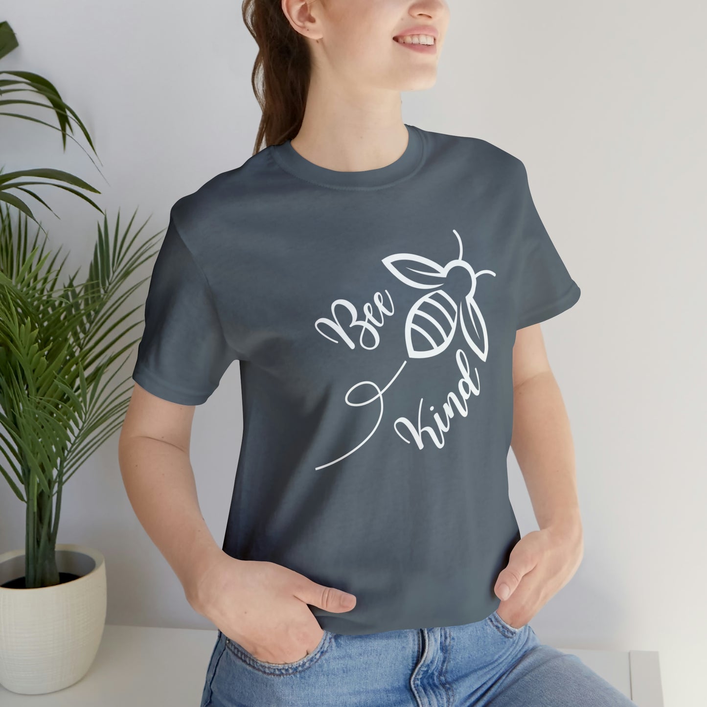 Bee Kind Motivational T-shirt - Inspiring Graphic Tee For Men And Women | Inspiring Words | Positive Vibes | Unique Design | Perfect Gift | Best Quality Tee