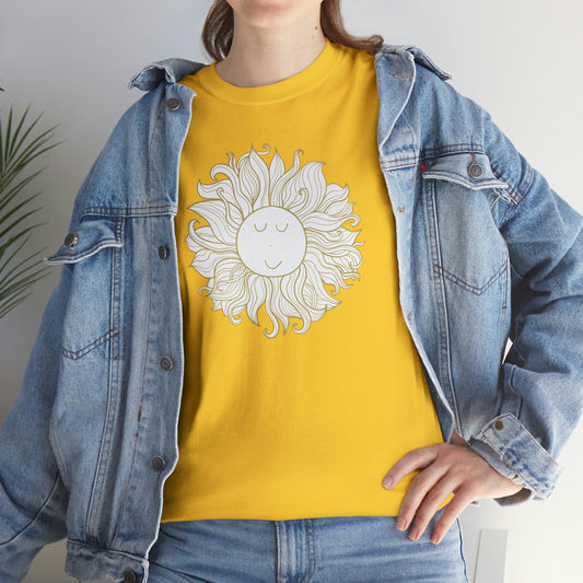 Happy Sun Motivational T-shirt - Inspiring Graphic Tee For Men And Women | Inspiring Words | Positive Vibes | Unique Design | Perfect Gift | Best Quality Tee