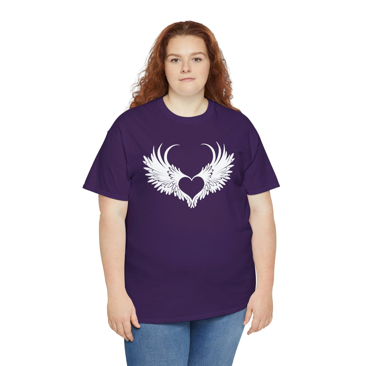 Angel Heart Motivational T-shirt - Inspiring Graphic Tee For Men And Women | Inspiring Words | Positive Vibes | Unique Design | Perfect Gift | Best Quality Tee