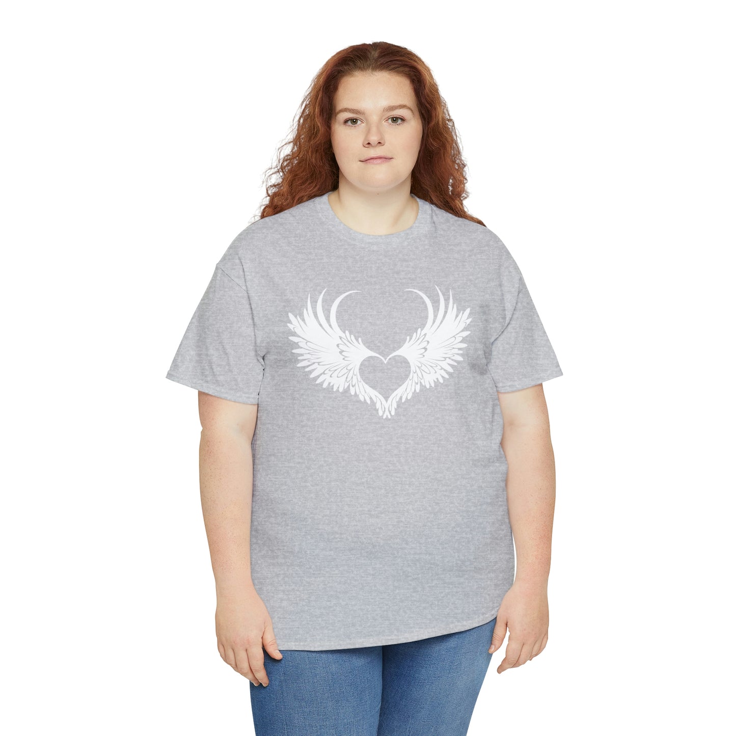 Angel Heart Motivational T-shirt - Inspiring Graphic Tee For Men And Women | Inspiring Words | Positive Vibes | Unique Design | Perfect Gift | Best Quality Tee