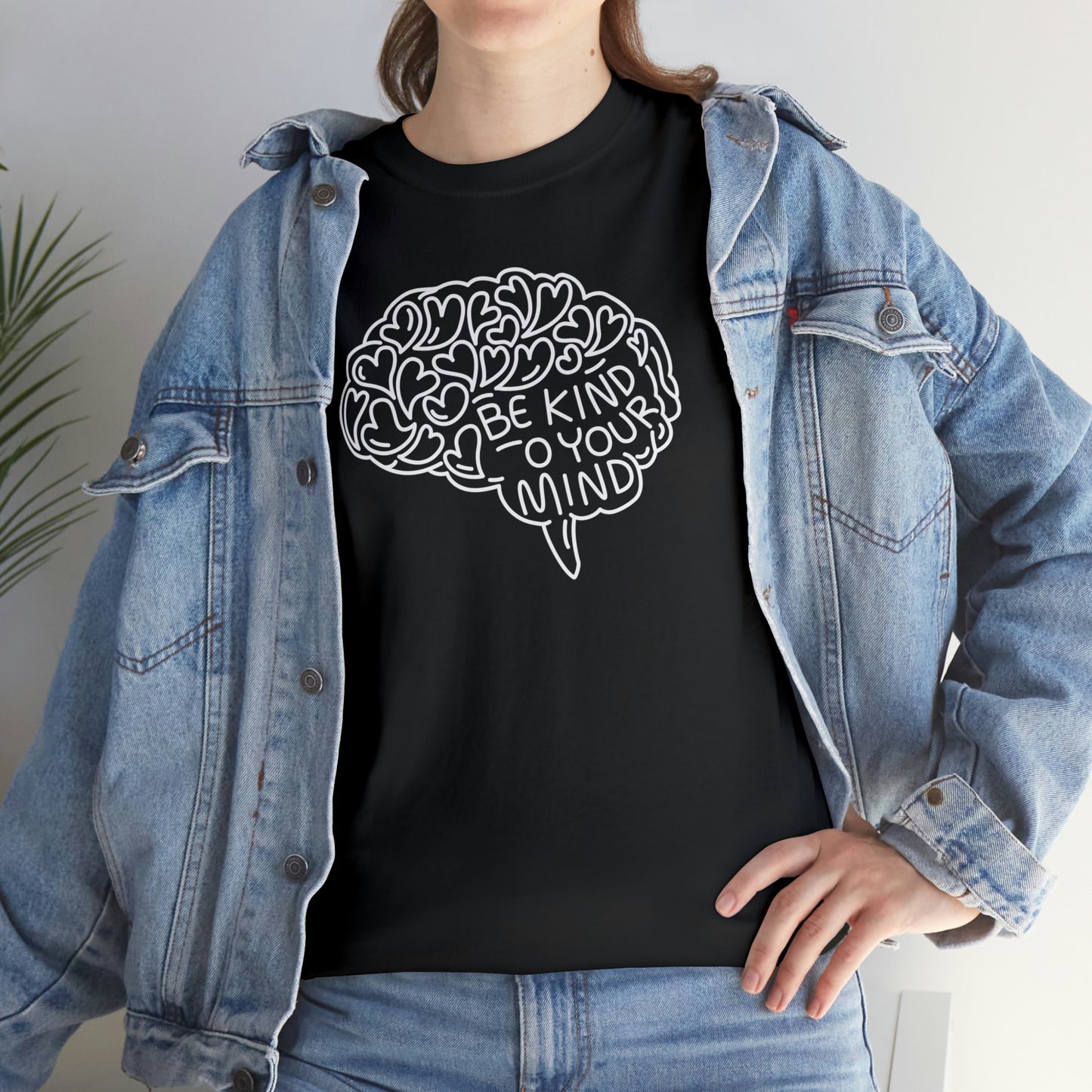 Kind Mind Motivational T-shirt - Inspiring Graphic Tee For Men And Women | Inspiring Words | Positive Vibes | Unique Design | Perfect Gift | Best Quality Tee