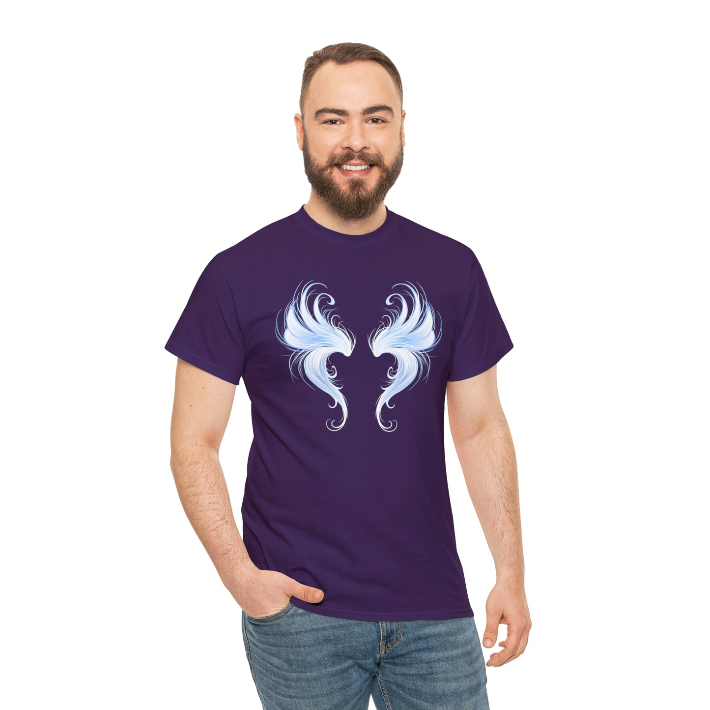 Angel Wing Motivational T-shirt - Inspiring Graphic Tee For Men And Women | Inspiring Words | Positive Vibes | Unique Design | Perfect Gift | Best Quality Tee
