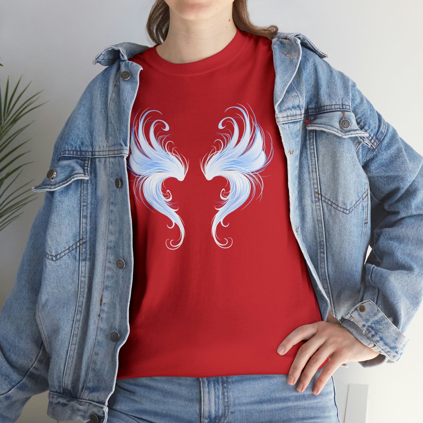 Angel Wing Motivational T-shirt - Inspiring Graphic Tee For Men And Women | Inspiring Words | Positive Vibes | Unique Design | Perfect Gift | Best Quality Tee