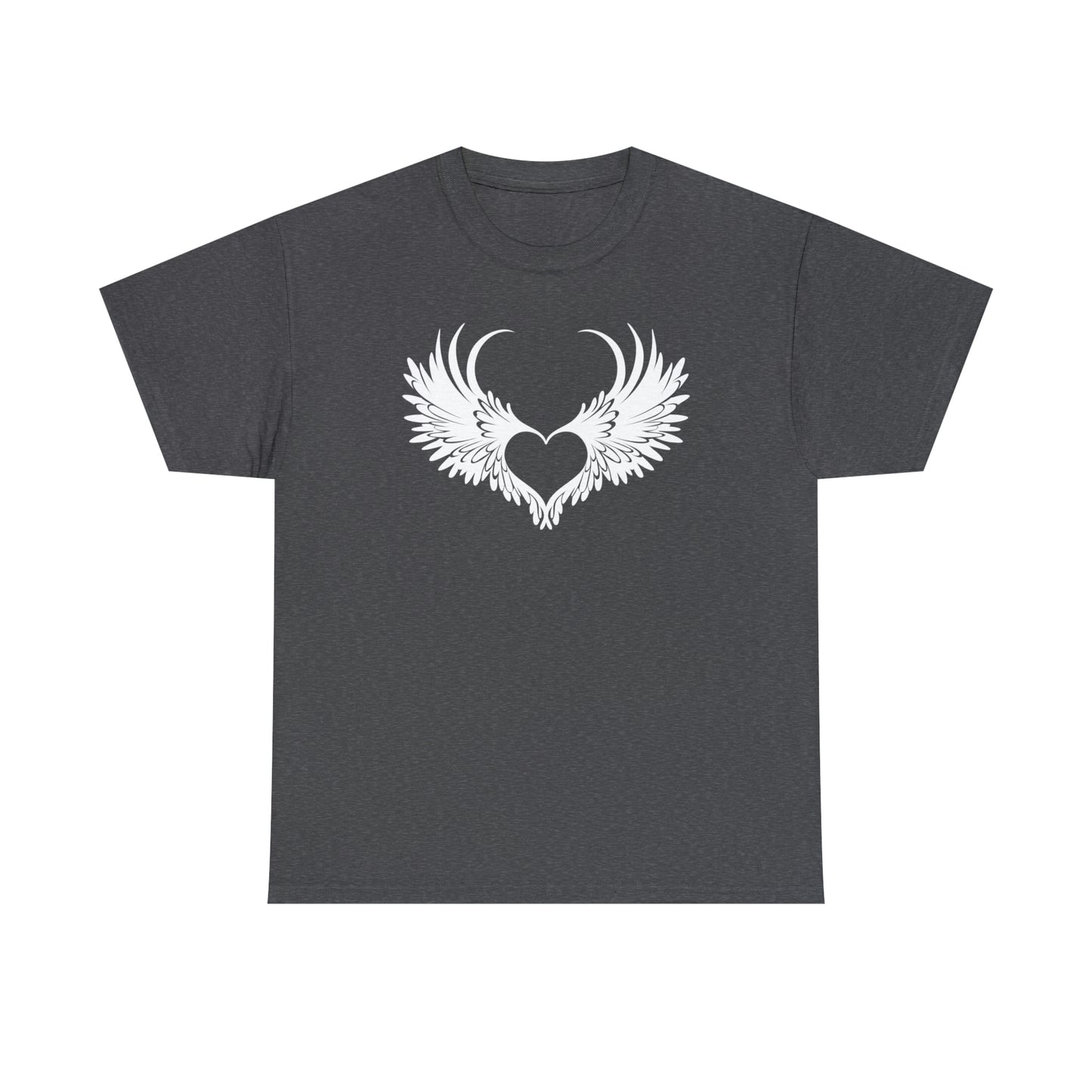 Angel Heart Motivational T-shirt - Inspiring Graphic Tee For Men And Women | Inspiring Words | Positive Vibes | Unique Design | Perfect Gift | Best Quality Tee