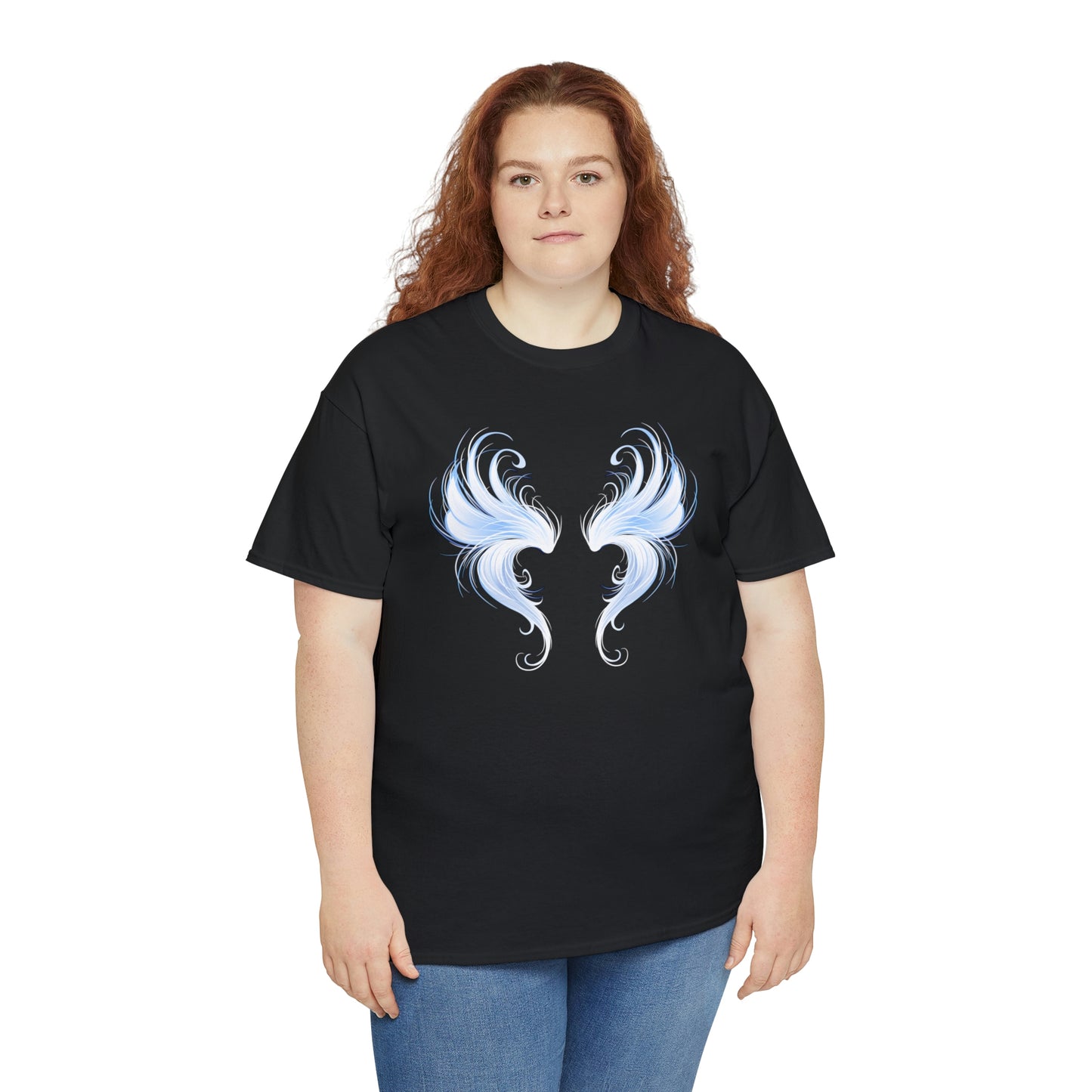 Angel Wing Motivational T-shirt - Inspiring Graphic Tee For Men And Women | Inspiring Words | Positive Vibes | Unique Design | Perfect Gift | Best Quality Tee