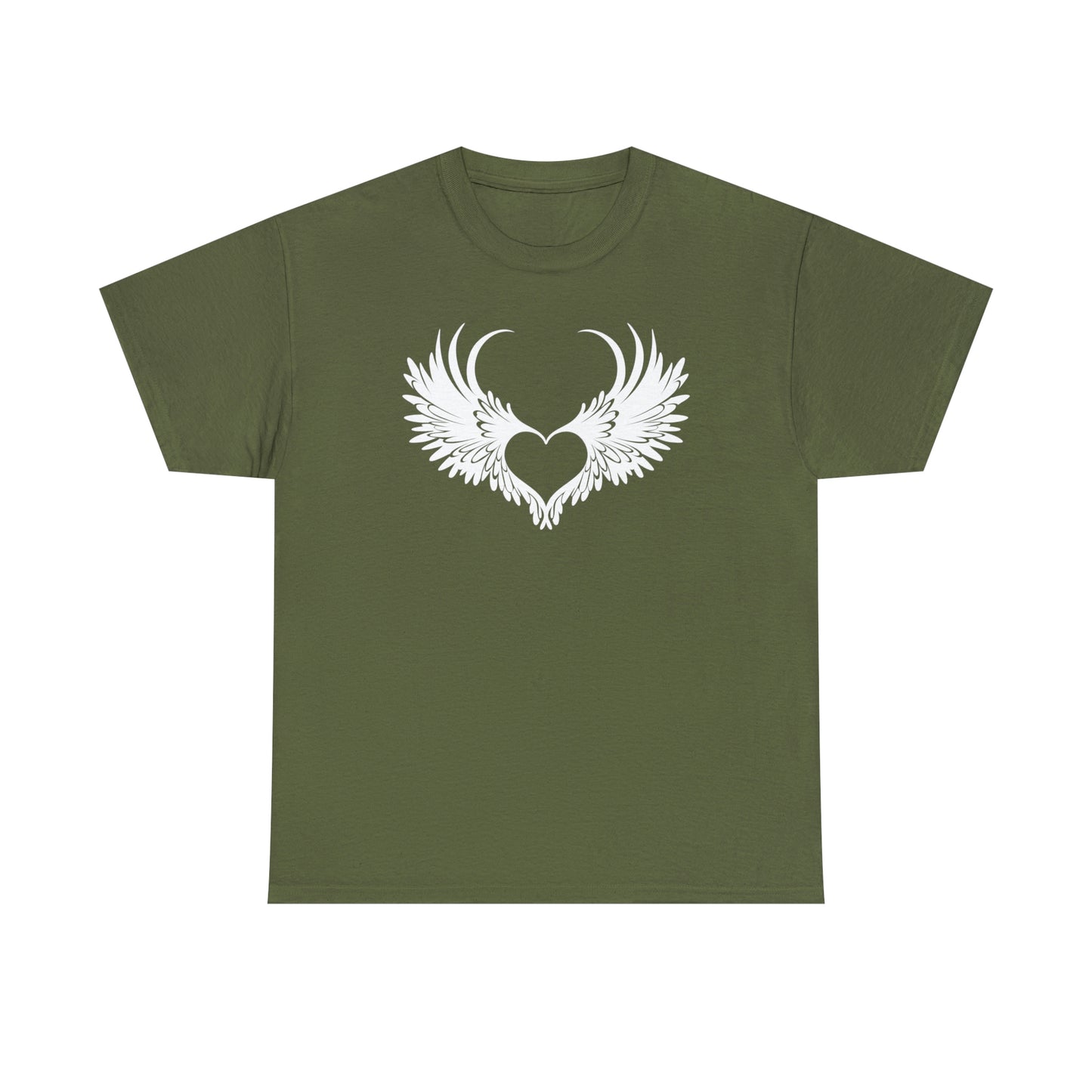 Angel Heart Motivational T-shirt - Inspiring Graphic Tee For Men And Women | Inspiring Words | Positive Vibes | Unique Design | Perfect Gift | Best Quality Tee