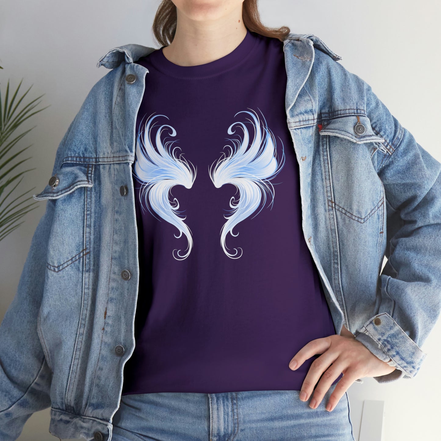Angel Wing Motivational T-shirt - Inspiring Graphic Tee For Men And Women | Inspiring Words | Positive Vibes | Unique Design | Perfect Gift | Best Quality Tee