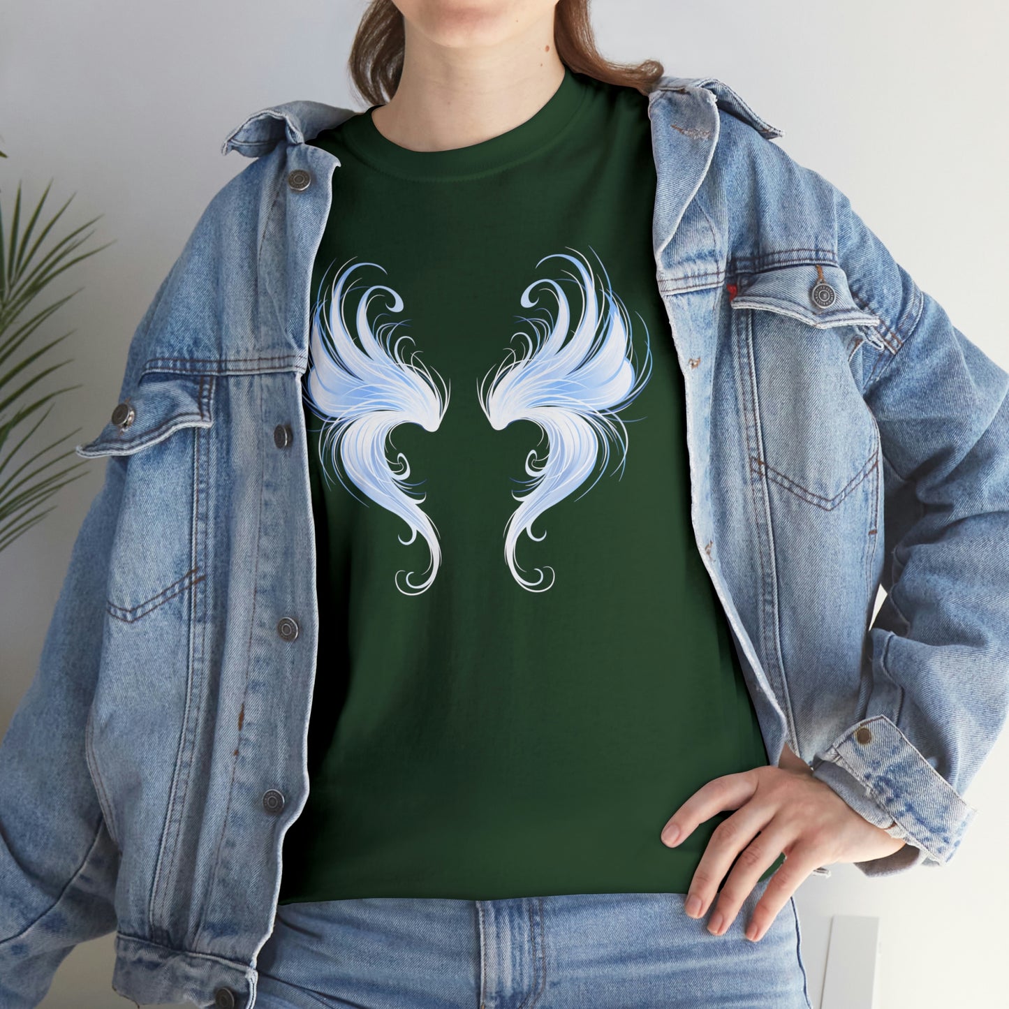 Angel Wing Motivational T-shirt - Inspiring Graphic Tee For Men And Women | Inspiring Words | Positive Vibes | Unique Design | Perfect Gift | Best Quality Tee