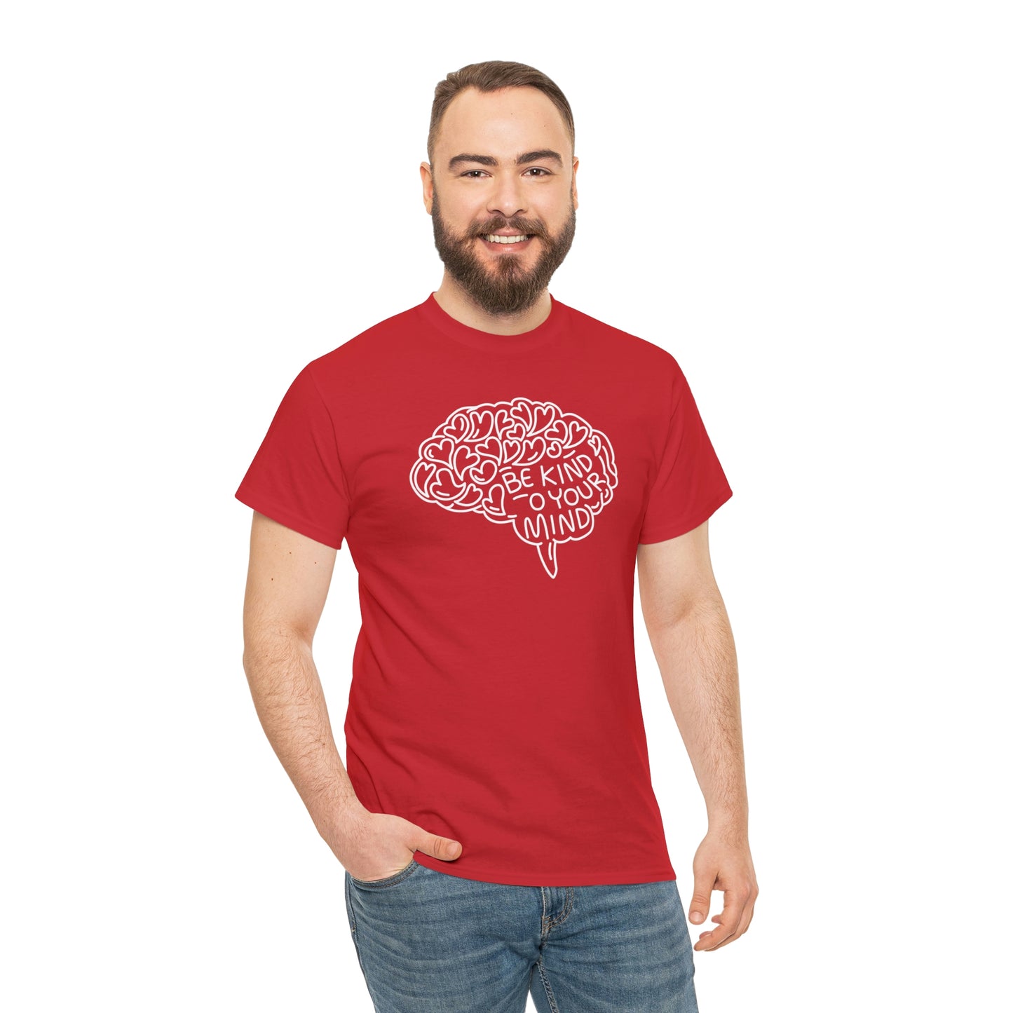 Kind Mind Motivational T-shirt - Inspiring Graphic Tee For Men And Women | Inspiring Words | Positive Vibes | Unique Design | Perfect Gift | Best Quality Tee