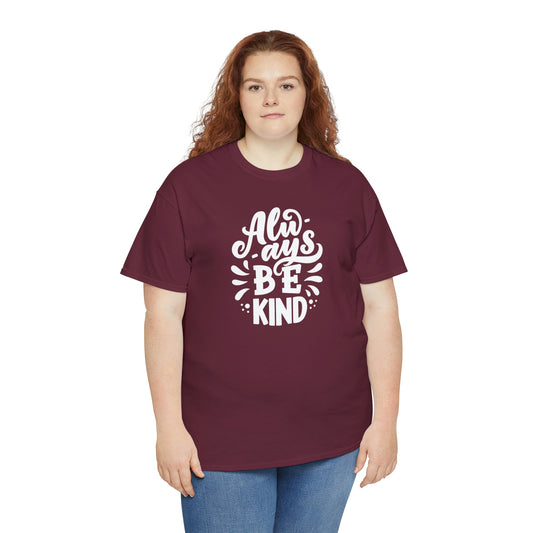 6 #bekind Motivational T-shirt - Inspiring Graphic Tee For Men And Women | Inspiring Words | Positive Vibes | Unique Design | Perfect Gift | Best Quality Tee