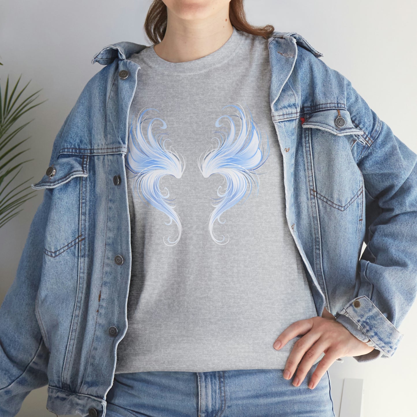 Angel Wing Motivational T-shirt - Inspiring Graphic Tee For Men And Women | Inspiring Words | Positive Vibes | Unique Design | Perfect Gift | Best Quality Tee