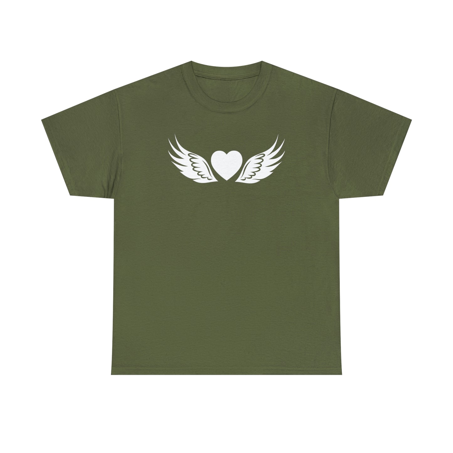 Heart Angel Motivational T-shirt - Inspiring Graphic Tee For Men And Women | Inspiring Words | Positive Vibes | Unique Design | Perfect Gift | Best Quality Tee