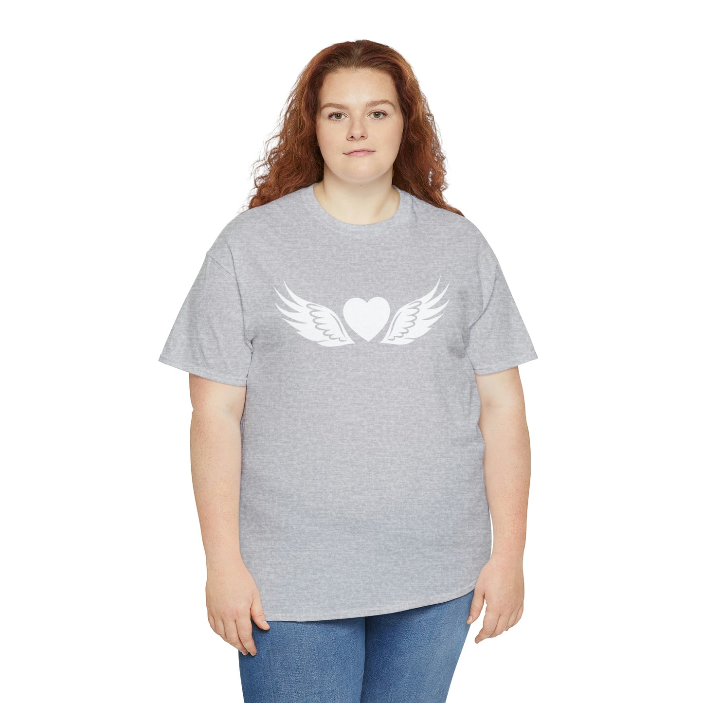 Heart Angel Motivational T-shirt - Inspiring Graphic Tee For Men And Women | Inspiring Words | Positive Vibes | Unique Design | Perfect Gift | Best Quality Tee