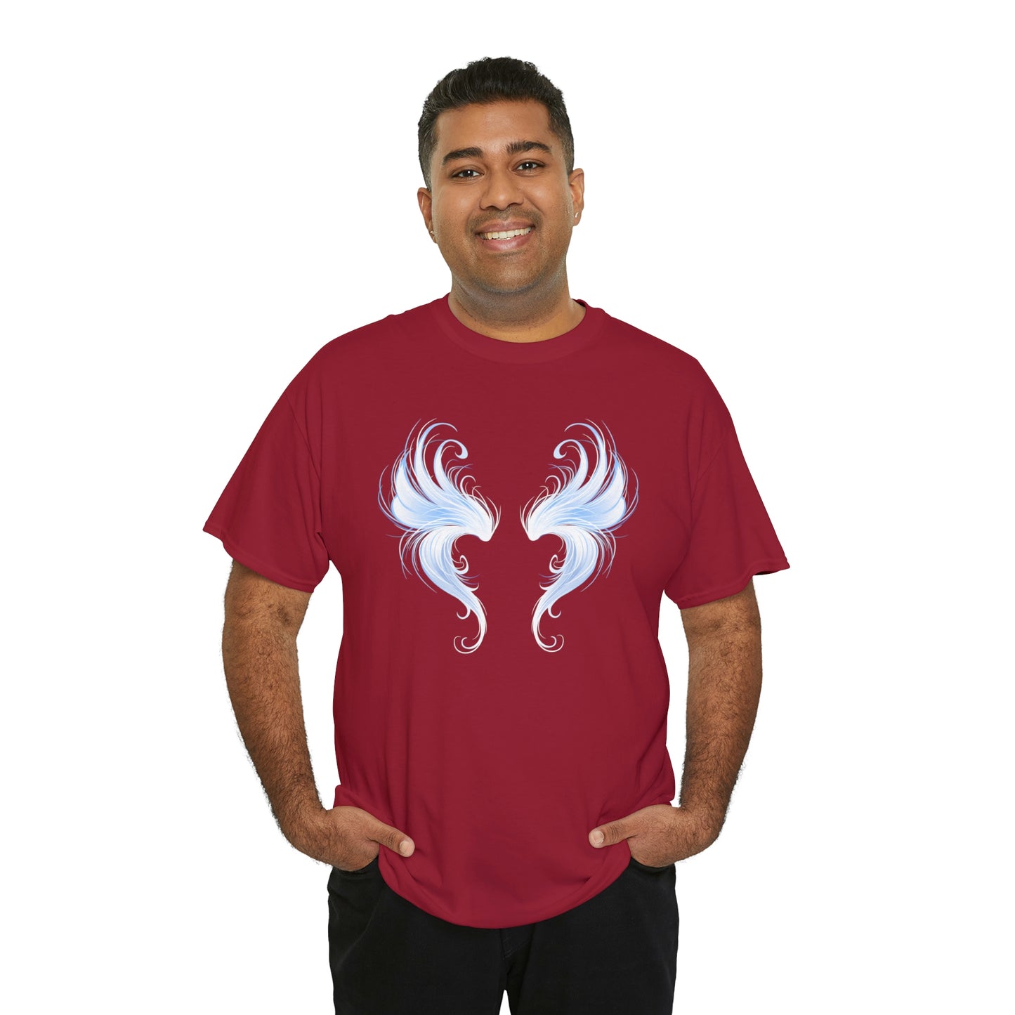 Angel Wing Motivational T-shirt - Inspiring Graphic Tee For Men And Women | Inspiring Words | Positive Vibes | Unique Design | Perfect Gift | Best Quality Tee