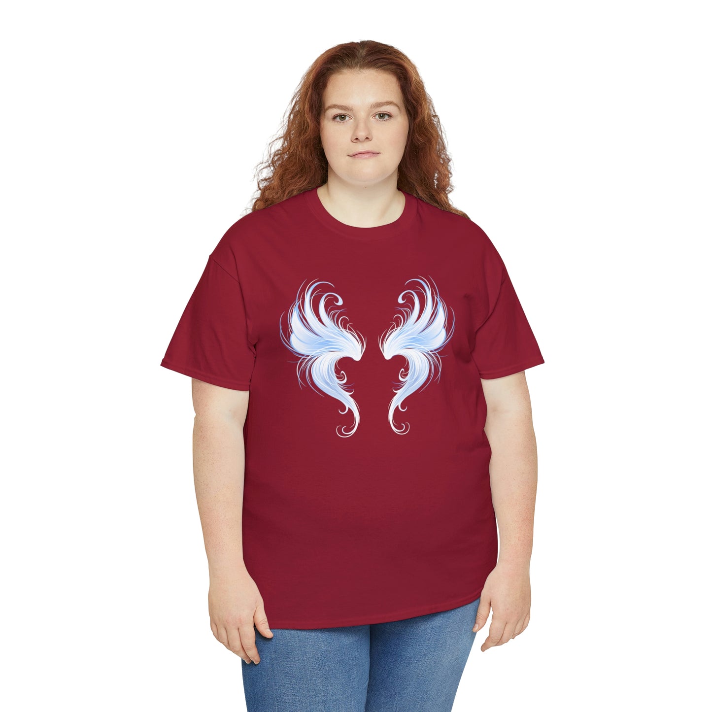 Angel Wing Motivational T-shirt - Inspiring Graphic Tee For Men And Women | Inspiring Words | Positive Vibes | Unique Design | Perfect Gift | Best Quality Tee