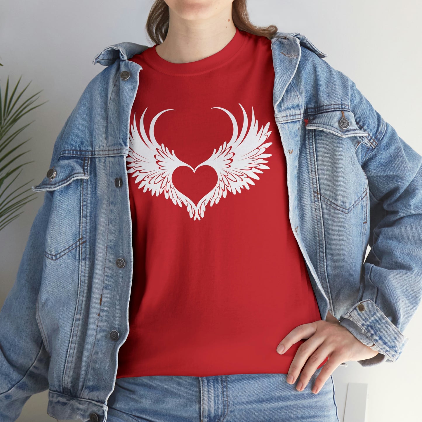 Angel Heart Motivational T-shirt - Inspiring Graphic Tee For Men And Women | Inspiring Words | Positive Vibes | Unique Design | Perfect Gift | Best Quality Tee