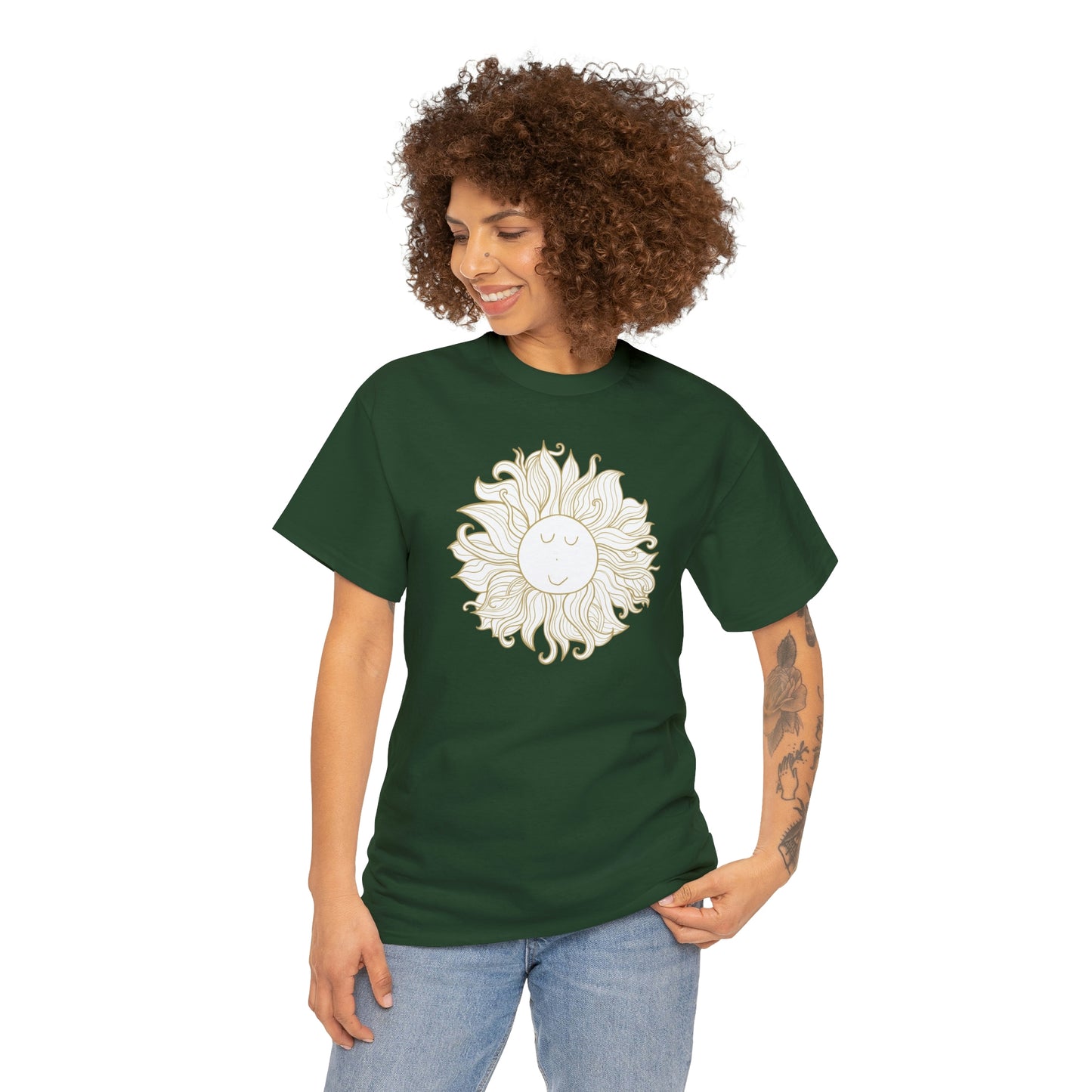 Happy Sun Motivational T-shirt - Inspiring Graphic Tee For Men And Women | Inspiring Words | Positive Vibes | Unique Design | Perfect Gift | Best Quality Tee