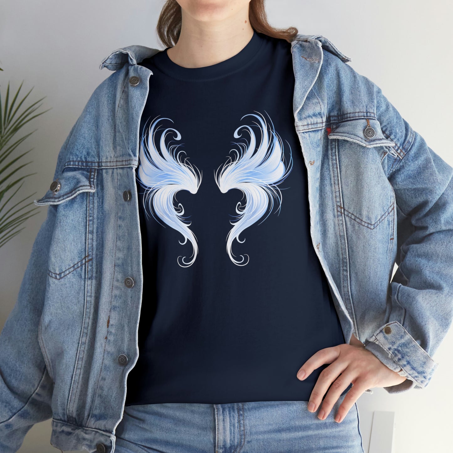 Angel Wing Motivational T-shirt - Inspiring Graphic Tee For Men And Women | Inspiring Words | Positive Vibes | Unique Design | Perfect Gift | Best Quality Tee
