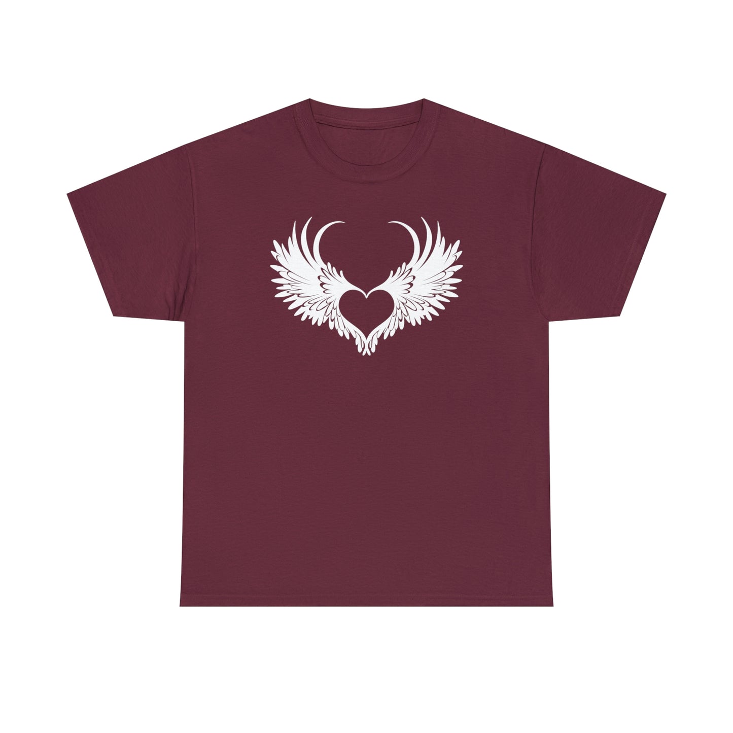 Angel Heart Motivational T-shirt - Inspiring Graphic Tee For Men And Women | Inspiring Words | Positive Vibes | Unique Design | Perfect Gift | Best Quality Tee