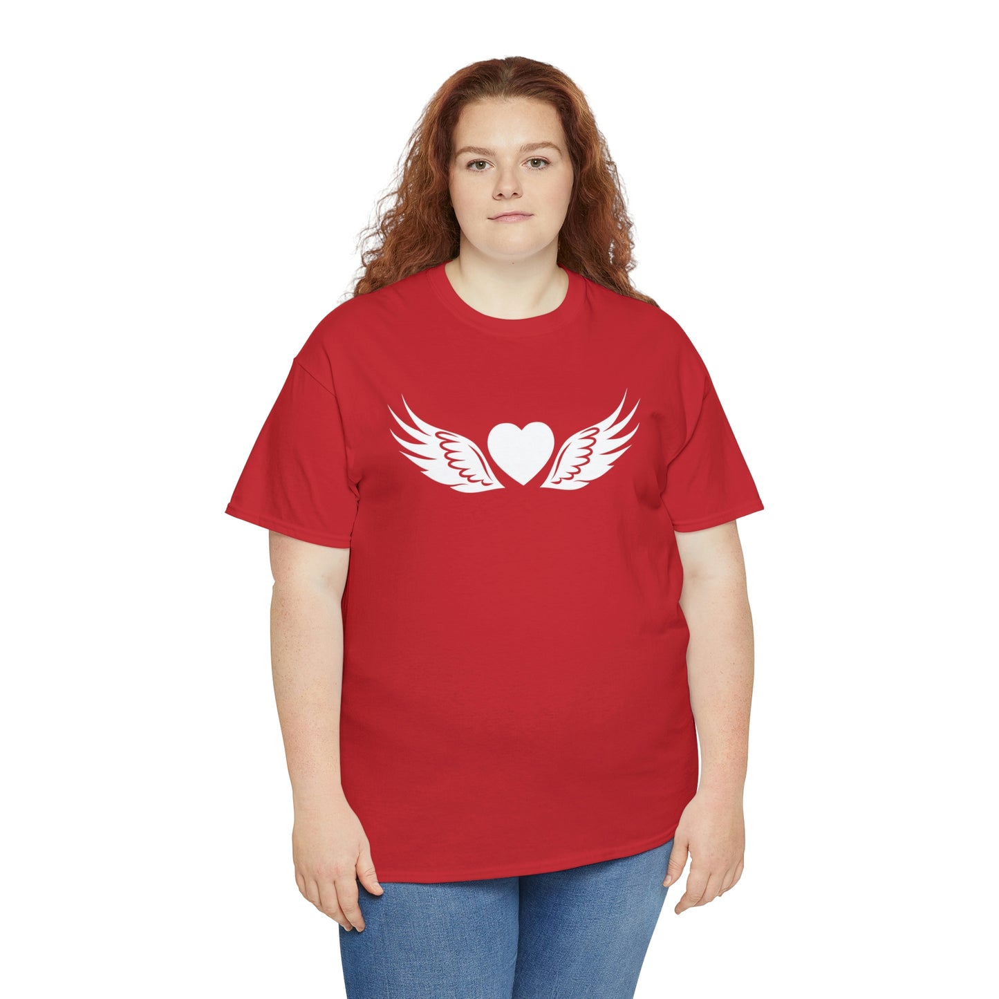 Heart Angel Motivational T-shirt - Inspiring Graphic Tee For Men And Women | Inspiring Words | Positive Vibes | Unique Design | Perfect Gift | Best Quality Tee