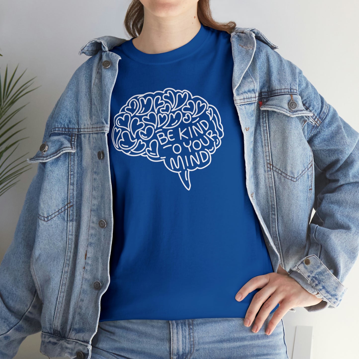 Kind Mind Motivational T-shirt - Inspiring Graphic Tee For Men And Women | Inspiring Words | Positive Vibes | Unique Design | Perfect Gift | Best Quality Tee