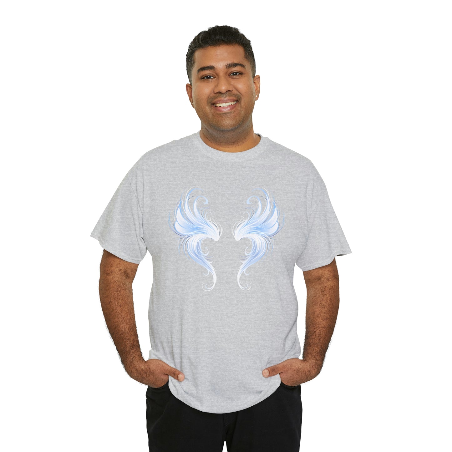 Angel Wing Motivational T-shirt - Inspiring Graphic Tee For Men And Women | Inspiring Words | Positive Vibes | Unique Design | Perfect Gift | Best Quality Tee