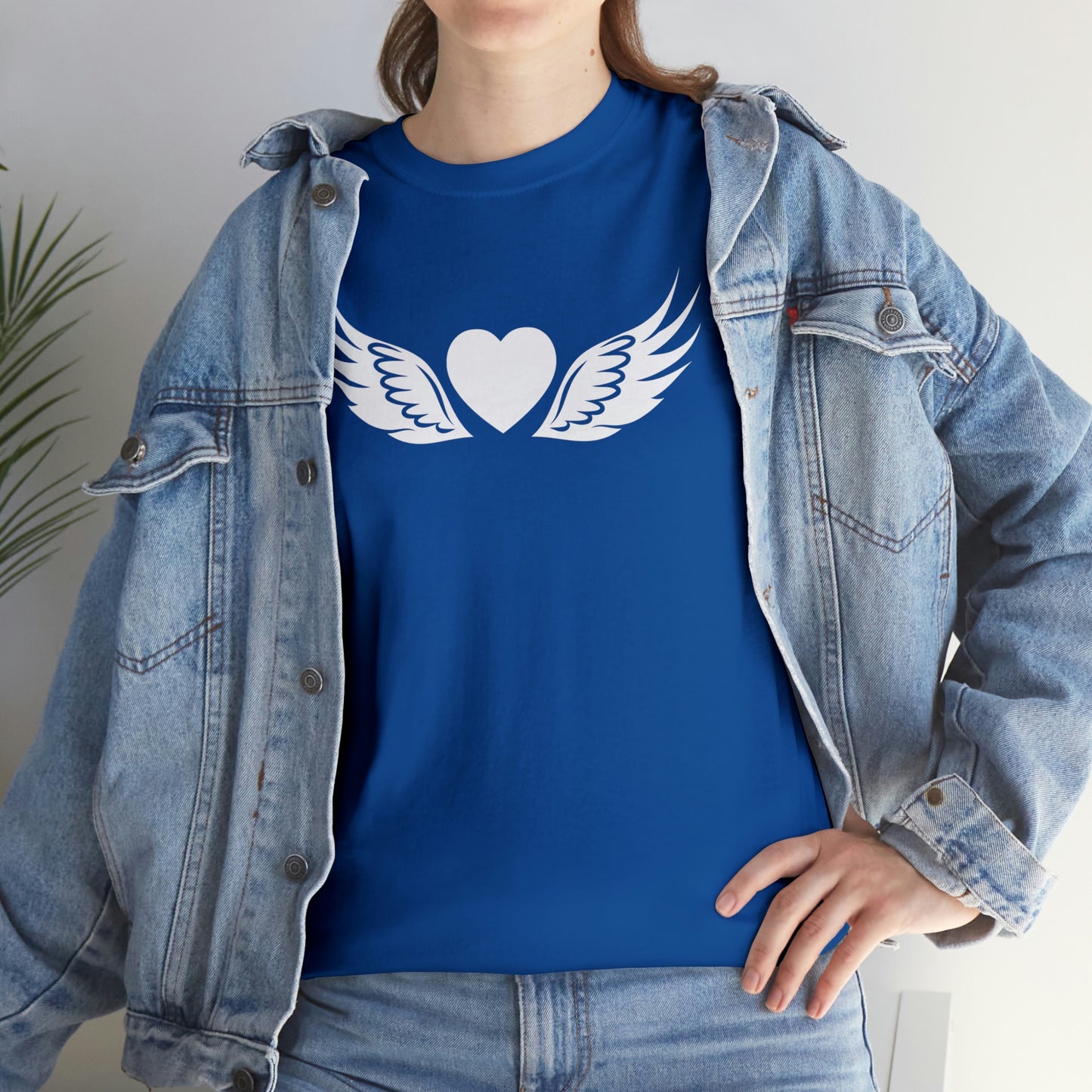 Heart Angel Motivational T-shirt - Inspiring Graphic Tee For Men And Women | Inspiring Words | Positive Vibes | Unique Design | Perfect Gift | Best Quality Tee