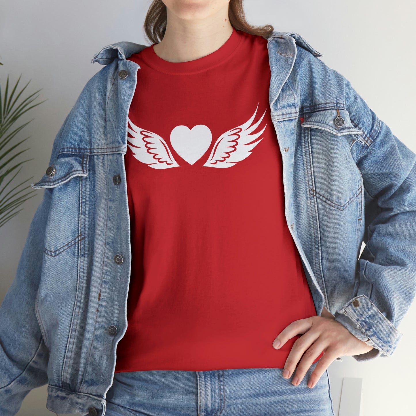 Heart Angel Motivational T-shirt - Inspiring Graphic Tee For Men And Women | Inspiring Words | Positive Vibes | Unique Design | Perfect Gift | Best Quality Tee