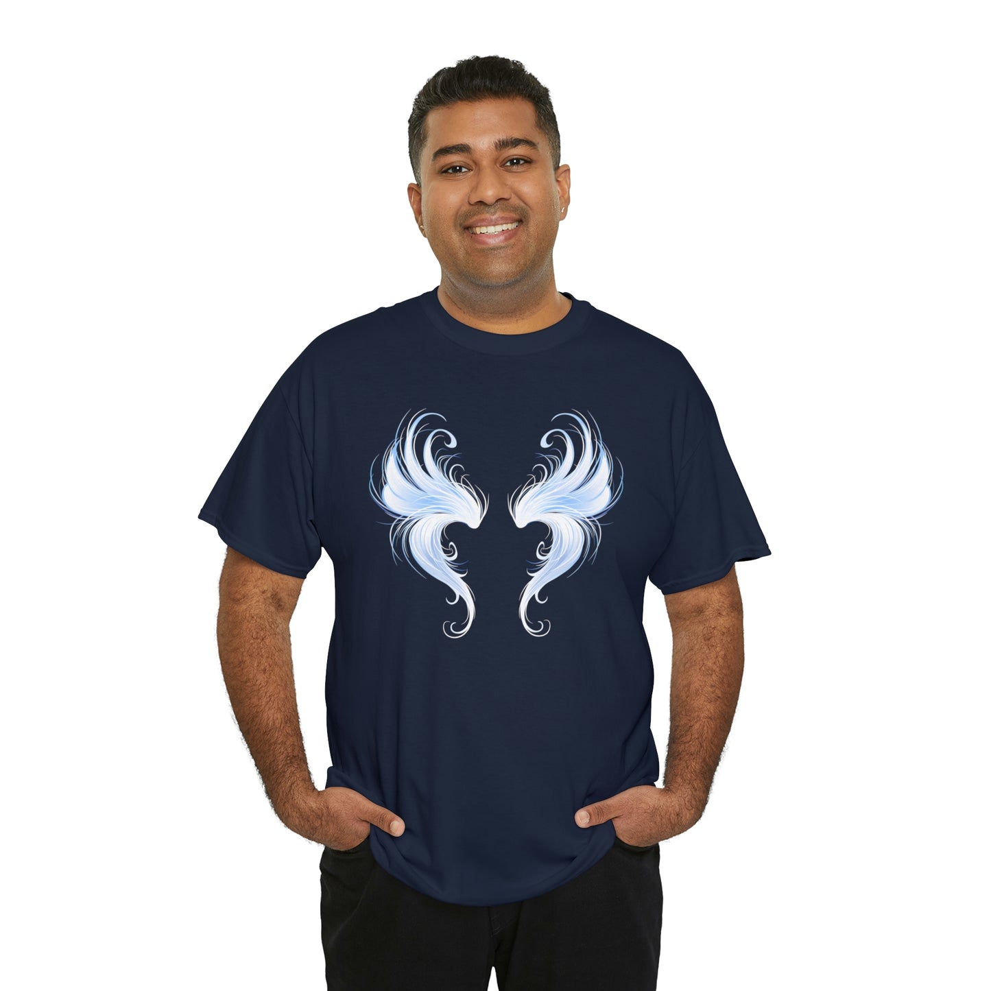 Angel Wing Motivational T-shirt - Inspiring Graphic Tee For Men And Women | Inspiring Words | Positive Vibes | Unique Design | Perfect Gift | Best Quality Tee